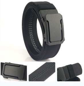 헤비 듀티 퀵 릴리즈 자동 금속 버클 이중 레이어 두꺼운 나일론 야외 훈련용 총기 사격 벨트 - Product Image 4