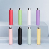 Atomiseur de parfum rechargeable de 10 ml, design sans capuchon rotatif, mini flacon pulvérisateur de voyage, logo personnalisé, cosmétique