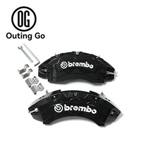 4 pièces pour voiture Benz accessoires couvercle d'étrier <span class=keywords><strong>de</strong></span> <span class=keywords><strong>frein</strong></span> en aluminium - Product Image 6