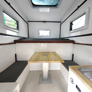 Camper pour pick-up 4x4 avec toit pliable, remorque légère pour le camping en plein air, auvent de toit pour le camping en plein air - Product Image 4