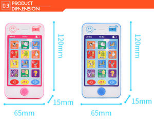 เด็กโทรศัพท์มือถือดนตรีของเล่นเครื่องการศึกษาการเรียนรู้ light - Product Image 4