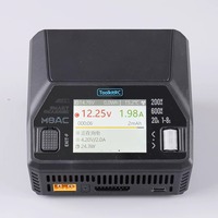 Chargeur AC/DC HOSHI ToolkitRC M8AC 600W 20A 1-8S LiPo LiHV avec USB-C 65W et écran IPS 2,4 pouces pour drone FPV, quadricoptère, hélicoptère