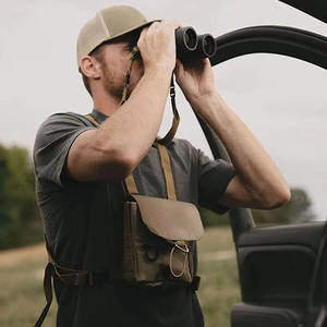 Sac de poitrine tactique en polyester imperméable avec fermeture éclair pour rangement de <span class=keywords><strong>jumelles</strong></span> et télescopes de sport en plein air, randonnée et escalade - Product Image 5