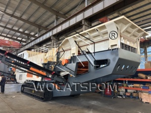 Nhà máy trực tiếp 500 t/h nhà máy nghiền di động, theo dõi gắn máy nghiền tác động cho đá vôi, đá granit và nghiền bê tông - Product Image 6