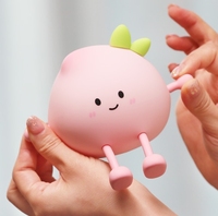 La veilleuse est mignonne et bonne pour les yeux. Lampe de chevet tactile pour chambre à coucher, compagnon de sommeil. C'est un cadeau de dessin animé.