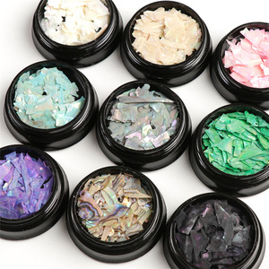 15g White <b>Abalone</b> <b>Shell</b> Nail Fragments Freshwater <b>Shell</b> Slices Mixed Jewelry Decoration Private Label - Product Image 5
