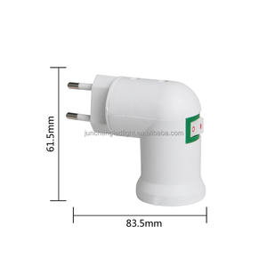 Tapa de lámpara de conversión de tornillo estándar británico E27 portalámparas LED tipo A portalámparas <span class=keywords><strong>con</strong></span> interruptor - Product Image 2