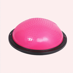 Pilates Trainer Ball Fitness Yoga Fitness Half Ball Balance Trainer 58cm Estabilidad Bosuing Ball - Product Image 2