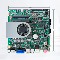 Carte mère Intel Core I5-6200U, double cœur, quad-thread, DDR4, max 32 Go, emplacement Mini-PCIe, HD VGA LV DS1, affichage M.2 SSD