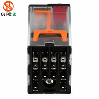 Relais électromécanique enfichable Schneider Harmony RXM4AB2B7, bobine CA 24V, 6A, 4CO, 4PDT, LED, neuf et original