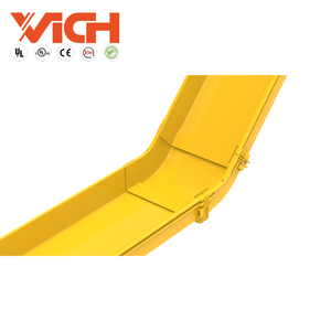 Nouvelle Arrivée Vich – Goulotte <span class=keywords><strong>de</strong></span> câblage industrielle en PVC/ABS ignifuge FV-0 jaune pour extérieur, idéale pour les télécommunications (POE, GPRS) - Product Image 2