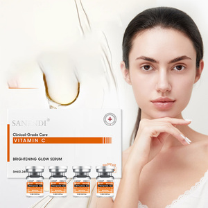 Suero Facial con Ácido Hialurónico AQUA, Elimina el Acné, Vitamina C Verde, Péptidos Puros, Hidratación, Reparación de la Piel, Cosmético OEM - Product Image 3