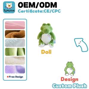 Mochila de Peluche de Cocodrilo Adorable, Juguete de Peluche Grande Súper Suave, Alivia el Estrés, Regalo de <span class=keywords><strong>Cumpleaños</strong></span> para Niños, Personalizado, MOQ Bajo, CPC, CE, OEM - Product Image 4