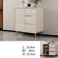 Buffet moderne en bois massif de haute qualité, écologique, de style européen, pour salle à manger, bar à domicile, salon, multifonctionnel, personnalisable