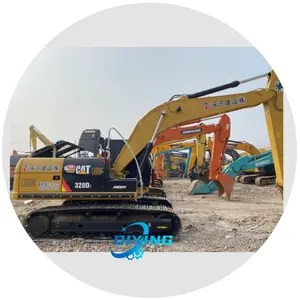 Di alta qualità a buon mercato Caterpillar Crawler idraulico 320 cingolo scavatore CAT323 CAT324 usato escavatore in magazzino