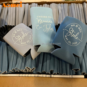 Capa Térmica AOMEI Can Cooler Divertida para Cerveja, Temática de Praia, Isolante de Espuma para Bebidas e Garrafas, Presentes para Promoção de Churrasco de Verão - Product Image 3
