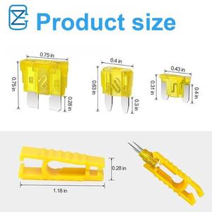 <span class=keywords><strong>Fusible</strong></span> automobile 32V 1A, 2A, 3A, 5A, 7.5A, 10A, 15A, 20A, 25A, 30A, 35A, 40A, <span class=keywords><strong>fusible</strong></span> à lame standard ATC ATO PC pour <span class=keywords><strong>voiture</strong></span>, camion, camping-car, automobile, moteur - Product Image 2