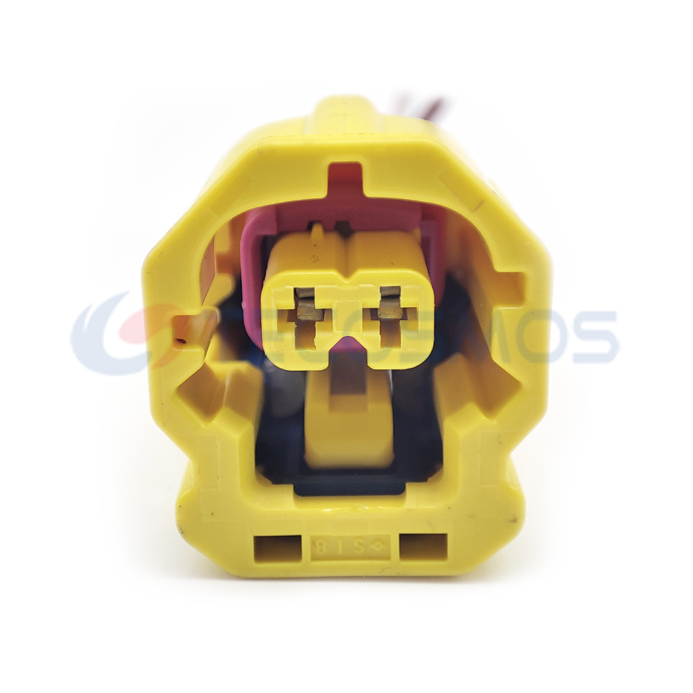 Automotive Speed Collision Sensor Plug Harness Connector Waterproof Shell for Tiguan 2-pin Female CT2-0140M