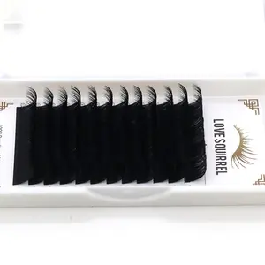 Yucagci Mink Individual Eyelash Extension Classic Lashextension Supplies Private Label Lash Tape Eyelash Tray Russian Lashes