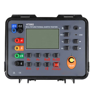 Comprobador de Tierra Digital Multifunción Doble, Comprobador de Resistencia de Tierra, Comprobador de Voltaje - Product Image 4
