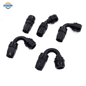 Black Aluminum AN4 AN6 AN8 AN10 AN12 Quick Release <strong>Fitting</strong> <strong>Hose</strong> End - Product Image 2