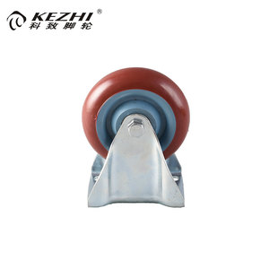Zhongshan <strong>Medium</strong> <strong>Duty</strong> Corner Leveling <strong>Swivel</strong> <strong>PU</strong>/PVC High Temperature Castors and Wheels With Locking - Product Image 4