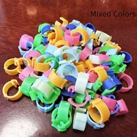 Bagues d'identification en plastique pour pigeons de course/de voyage – Fournitures pour animaux de compagnie