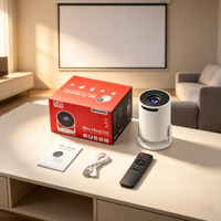 Projecteur HY300 Pro populaire, nouveau projecteur multimédia 480P pour cinéma, projecteurs TV Full HD, mini-projecteurs pour cinéma maison