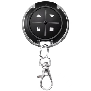 Télécommande ronde sans fil RF élégante 433mhz 315mhz Bouton personnalisation pour portes de garage Alarmes Portes automatiques - Product Image 5