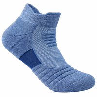 Chaussettes de sport antidérapantes, respirantes et amortissantes, avec logo personnalisé, pour hommes