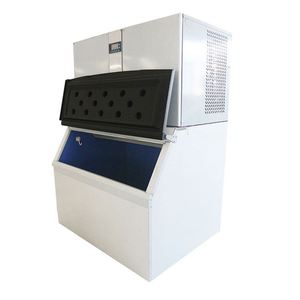 High Productivity 1000kg <b>Ice</b> <b>Maker</b> Cube <b>Ice</b> <b>Maker</b> Machine for Restaurants Drinking Shops Emerson Including Engine Pump Motor PLC - Product Image 2
