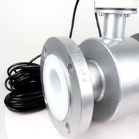 Débitmètre électronique intelligent pour eaux usées, RS485, DN50, 2 pouces, débitmètre électromagnétique pour l'industrie, prix abordable