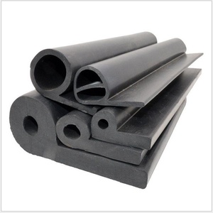 Tiras de Sellado de <span class=keywords><strong>Goma</strong></span> Espumada Densa Coextruida Personalizadas OEM ODM, en Forma de P, EPDM, NR, CR, BR, NBR, FKM, FPM, Varios Tamaños, Corte Industrial - Product Image 2