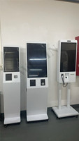 Kiosque libre-service de 21,5 pouces, machine de paiement pour supermarché avec écran tactile capacitif Full HD de qualité industrielle et à dix points