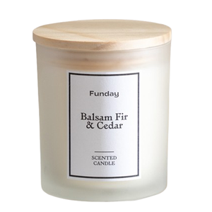 Nouvelle arrivée bougie parfumée de Noël bougie à la cire de soja de luxe 7oz arôme cadeau bougie à couvercle en bois pour la décoration intérieure anniversaire de vacances - Product Image 3