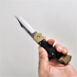 มีดพับ มีดสำหรับตั้งแคมป์ ใบมีดพกพา ด้ามจับแบบ Lamborghini มีดพับยุทธวิธี - Product Image 2