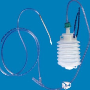 Dispositif de drainage à pression négative MediCare 400 ml à double tube pour décompression gastro-intestinale, de qualité médicale, jetable - Product Image 2