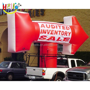 Grand panneau de signalisation gonflable de produits de ballon de logo publicitaire gonflable pour concessionnaire automobile - Product Image 1