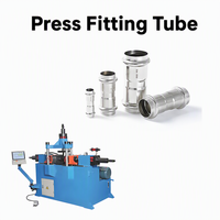 Machine de rétrécissement et d'expansion de tubes de haute précision pour raccords de tuyauterie en acier inoxydable à sertissage par pression