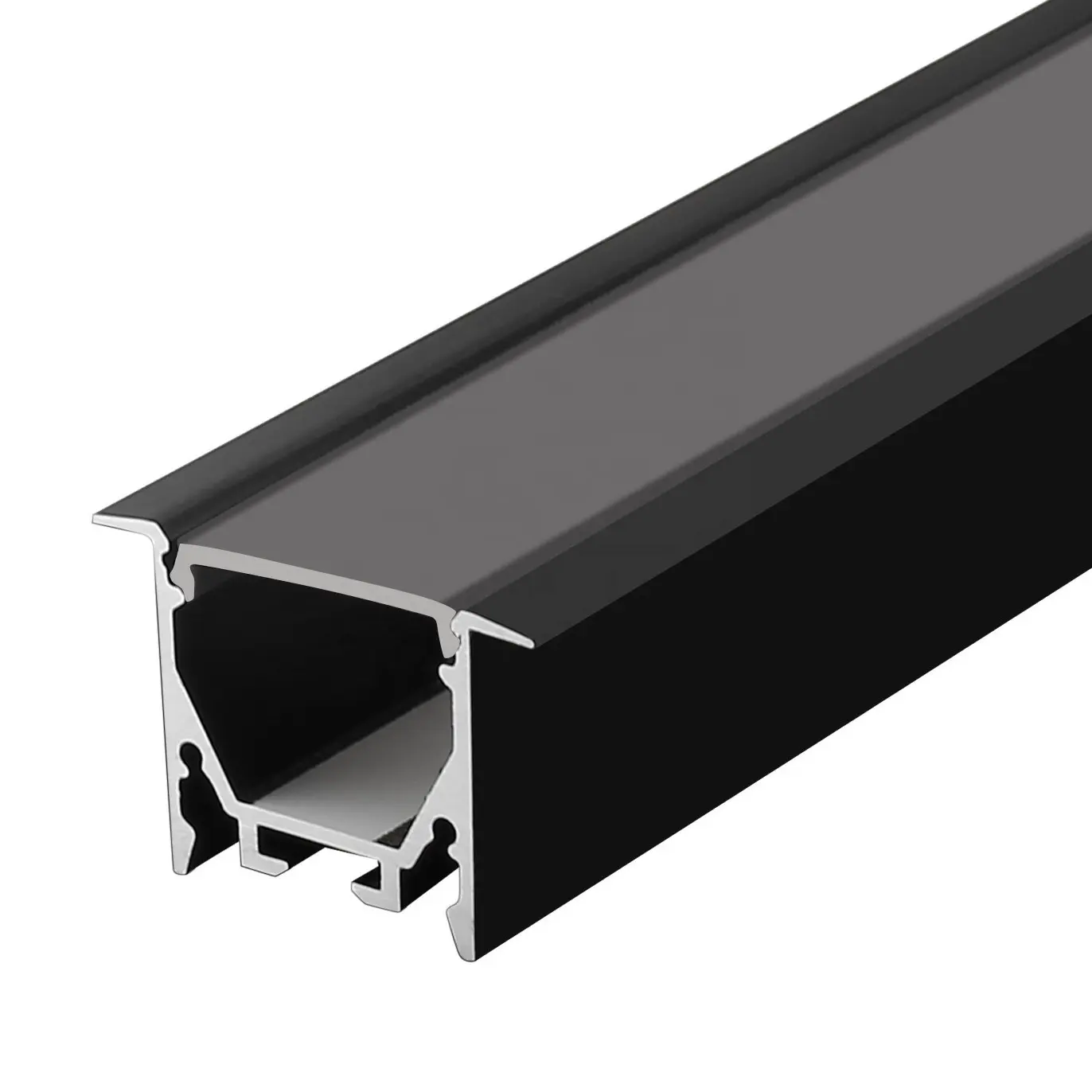 알루미늄 스트립 프로파일 하우징 블랙 Recessed Led 알루미늄 채널 Alu 압출 3525 2020 알루미늄 압출