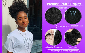 Haute qualité pas cher prix abordable usage quotidien <span class=keywords><strong>Disco</strong></span> résistant aux hautes températures <span class=keywords><strong>Afro</strong></span> crépus bouclés perruque de cheveux synthétiques - Product Image 5