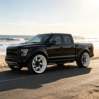 Jantes forgées personnalisées SL 24X14 26X14 26X16 28x16 30x16 6x139.7 8x170 8x180 à déport profond polies pour Ford F150 GMC Sierra 1500