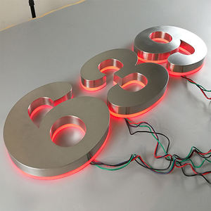 <span class=keywords><strong>Letras</strong></span> LED Retroiluminadas, Número Luminoso 3D, Mini <span class=keywords><strong>Letras</strong></span> de Cuerpo Completo, Iluminación Interior y Exterior - Product Image 5