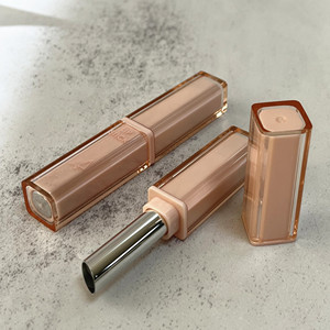 Manufacturer Wholesale <b>Custom</b> Square Fancy Cosmetics Slim Plastic 3g Packaging <b>Lipstick</b> Containers Tube - Product Image 3