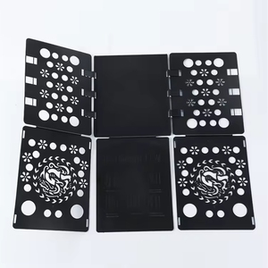 Lavagnetta pieghevole in plastica per bucato per uso domestico, facile e veloce, cartellina per vestiti, scheda pieghevole per adulti e bambini - Product Image 1