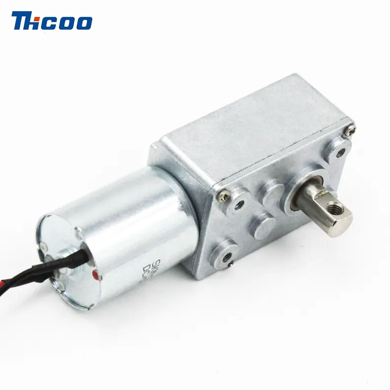 12V 60Kg. Cm Mô-men Xoắn Cao Bánh Răng Động Cơ Dc Rpm Thấp Kim Loại Gear Motor Với Hộp Số