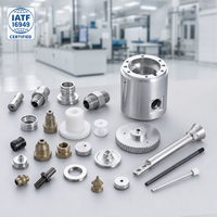 Service de pièces usinées CNC de haute précision sur mesure, tolérance de ±0,005 mm, composants de fraisage et de tournage CNC 5 axes