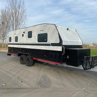 Remorques de camping-car de caravane standard de luxe pour 4x4 camping-car extérieur camping-car camion d'expédition de camping-car durable pour le voyage