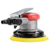 Lijadora Neumática Profesional de 5 Pulgadas y 10000 RPM de Alta Velocidad, Pulidora Orbital Aleatoria Industrial para el Cuidado de la Pintura de Automóviles 901