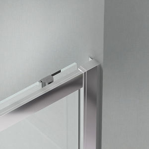 Cabine <span class=keywords><strong>de</strong></span> douche moderne en verre trempé transparent imperméable en alliage d'aluminium à double porte coulissante - Product Image 3